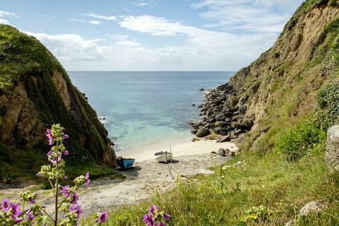 Porthgwarra strand, West Cornwall