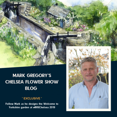 Chelsea Flower Show 2019 - Mark Gregory, hagesigner av Welcome to Yorkshire garden, lanserer eksklusiv blogg på House Beautiful UK