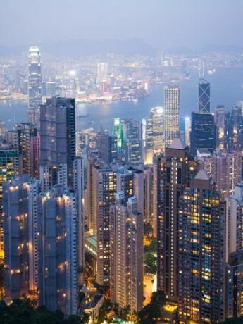 hong kong skyline