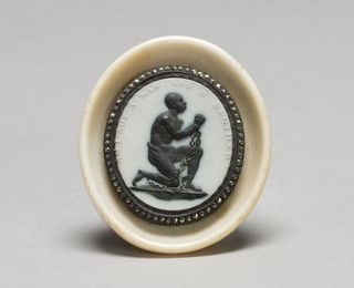 wedgwood anti slaveri medaljon