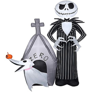 Light Up Jack Skellington og Zero 