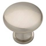 Liberty Classic Runde 1-3 / 4 ind. (45 mm) Satin Nickel Oversized Solid Cabinet Knob