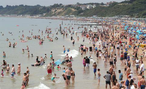 Bournemouth strand, Dorset