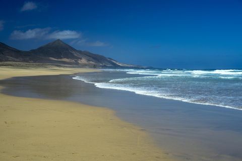 Playa de Cofete, Fuerteventura, Kanariøyene, Spania