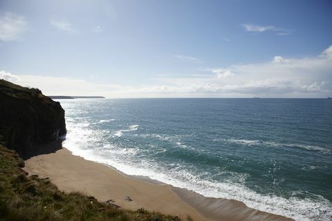 180 grader blå - Cornwall - strand - savills