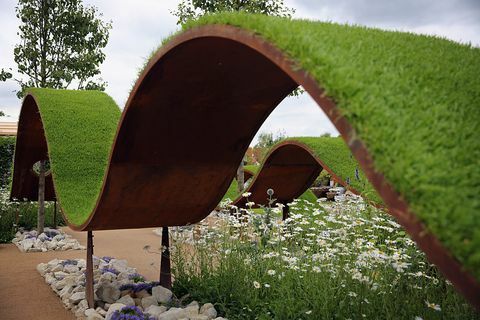 Forhåndsvisning av Hampton Court Flower Show