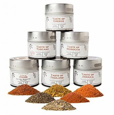 Gourmet World Flavors Seasoning Collection, 6-pakning