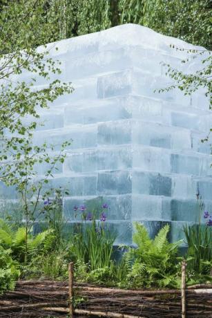 chelsea flower show 2022 the plantman's ice garden designet av john warland sanctuary garden