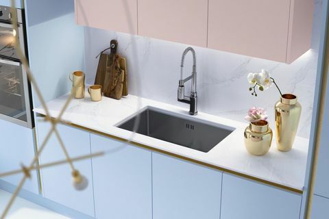 Wren Kitchens 'Macaroon-samling - Milano i rose