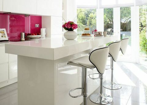 pink-kjøkkenstoler