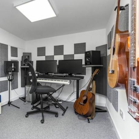 garasje konvertering ideer musikkstudio