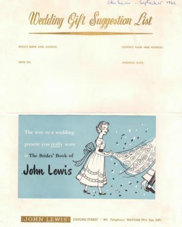 John Lewis Archive Brides Book