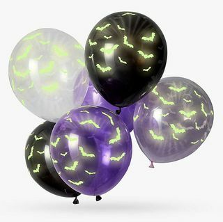 Ginger Ray Halloween Glow Balloons, pakke med 6