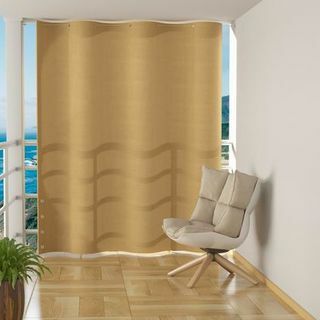 Hengende balkongskjerm Beige HDPE 140x230 cm