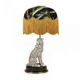 BAMBUSA Tilia Midnight Lampshade med Cheetah Lampstand