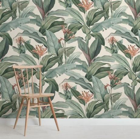 Vintage Botanicals-samling av MuralsWallpaper, ved hjelp av detaljerte vintagemalerier av Pierre-Joseph Redouté