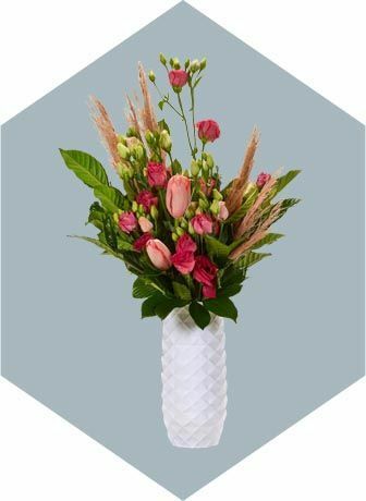 Amaranth vase