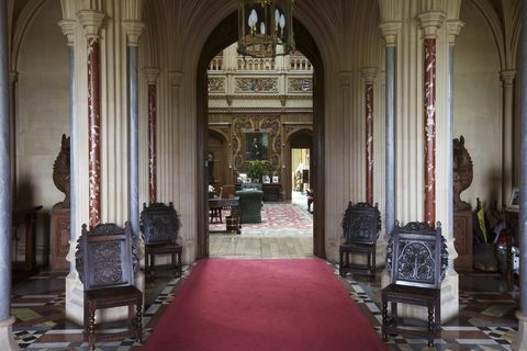 Dagligliv på Highclere Castle Hjem til TV-programmet Downton Abbey