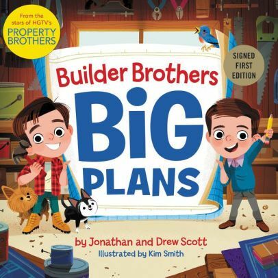 "Builder Brothers: Big Plans" signert innbundet utgave