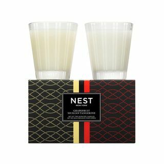 NEST New York Grapefrukt og siciliansk mandarinstearinlys