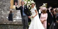 Meghan Markle og prins Harry i Pippa Middleton Wedding