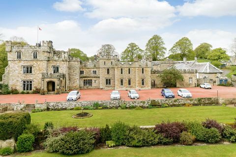 Otterburn Castle, Northumberland, fullt utvendig