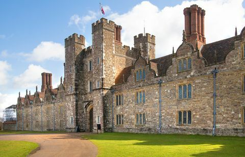 Knole House - Gammelt engelsk herskapshus i Sevenoaks, UK