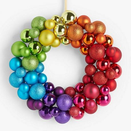 Rainbow Bauble Krans