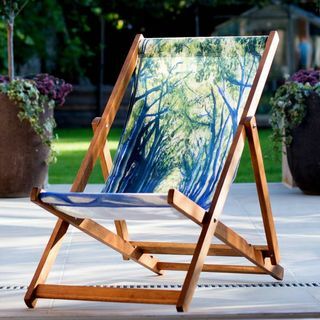 Kunsttrykk Deckchair Country Lane