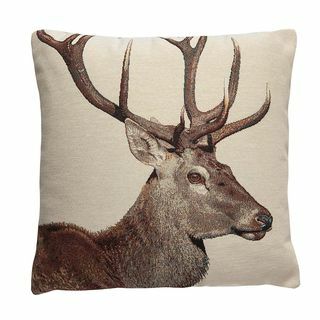 Tapestry Stag Pute