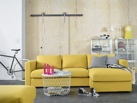 Ikea VIMLE sofa - gul
