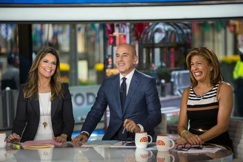 Savannah Guthrie, Matt Lauer og Hoda Kotb