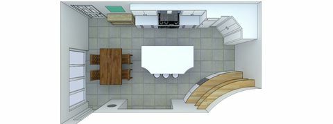 Våningshuset-kjøkken-gulvplan