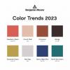 Benjamin Moores 2023-farge er Raspberry Blush