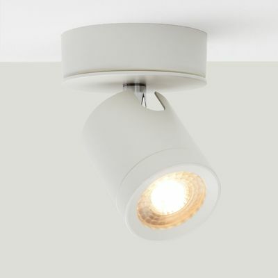 John Lewis & Partners Otis LED Single Ceiling Spotlight, Hvit