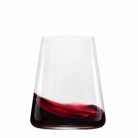 Stolzle Lausitz krystallstamløst rødvinsglass, sett med 4