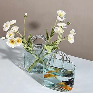 Vase i glass 