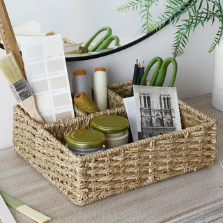 Seagrass Desk Organizer