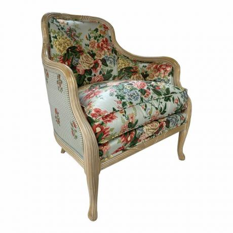 Chintz Polstret Bergere