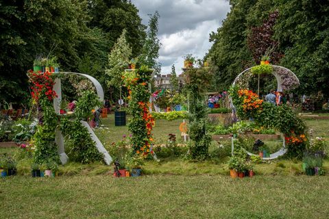 rhs letters rhs hampton court palace hagefestival 2021