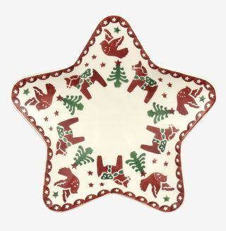 Christmas Joy Small Star Plate