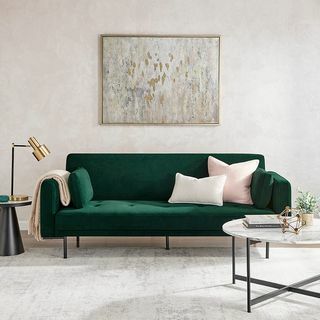 Hudson 3-seters Click Clack sovesofa - Forest Green