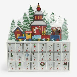 Julenissens tog adventskalender i tre 40cm