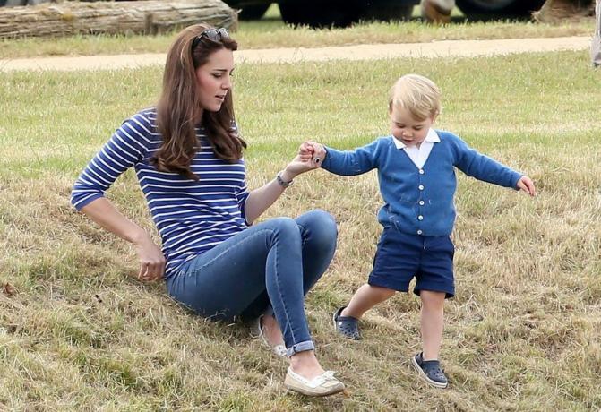 prins william kate Middleton skolejente prins george