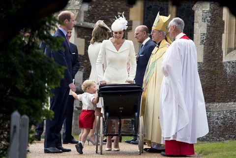 Dåpen til prinsesse Charlotte Of Cambridge