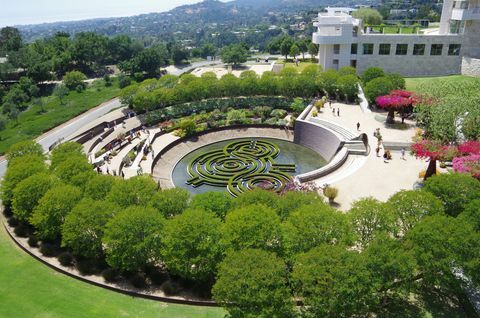 J. Paul Getty Museum Central Garden