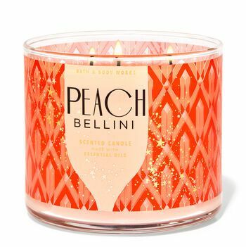 Peach Bellini 3-Wick stearinlys