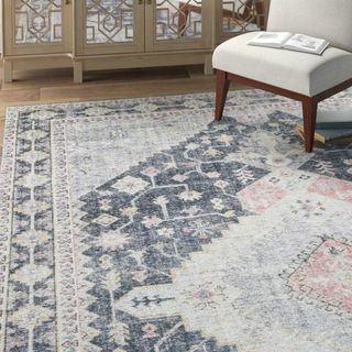 Skye Charcoal Polyester Rug