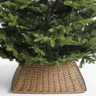 Willow Square Tree Skirt, Natural