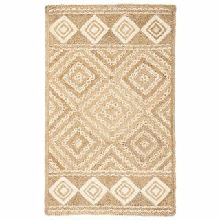 Natural Fiber Coastal Throw Rug